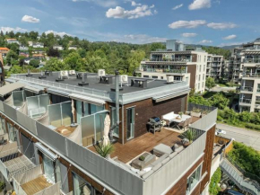 DINBNB HOMES l HIGH-END l 15 min From City Center l Rooftop Terrace